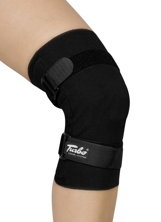 Bandages - TURBO® Med-kniesteun, in Größe L (37-40 cm) bis XL (41 cm), in Farbe ZWART Ansicht 1