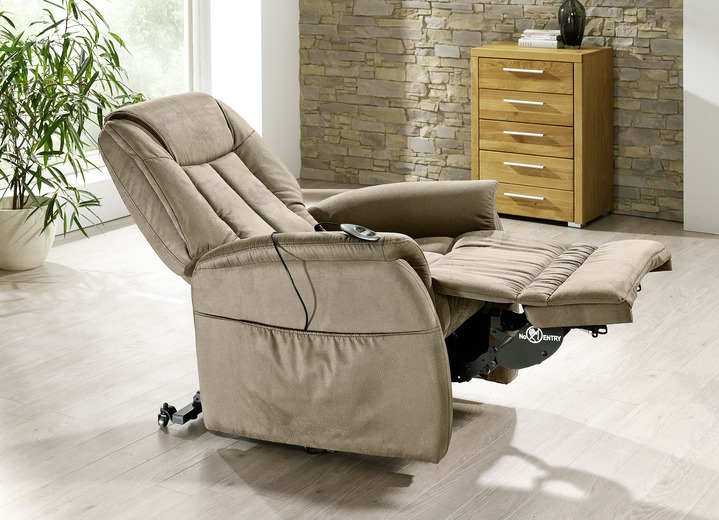 TV fauteuil / relaxfauteuil - Tv-fauteuil met motor en opstahulp, in Farbe BEIGE Ansicht 1