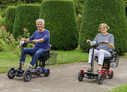 Ontspan door het dagelijks leven met de Econelo 4-wiel scooter