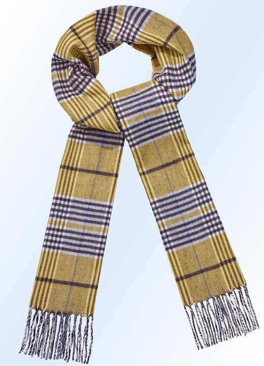 Accessoires - Sjaal met gedraaide franjes, in Farbe MANGO-MULTICOLOR
