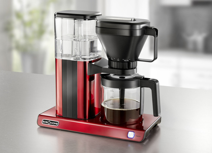 Koffieapparaten - Bob Home filterkoffiezetapparaat voor handgezette koffie, in Farbe ROOD