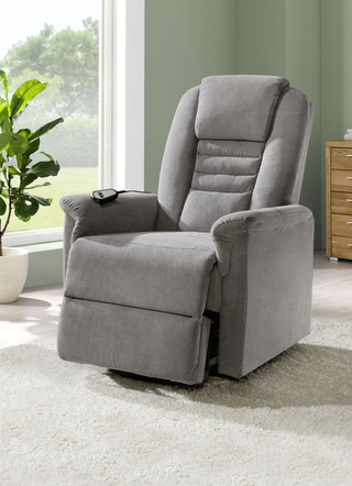 Tv-fauteuil met motor en opstahulp