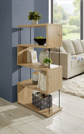 Staande plank, ook ideaal als roomdivider