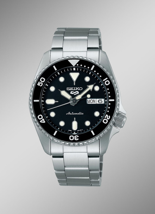 Mechanische horloges / automatische horloges - Automatisch herenhorloge Seiko 5 Sports, in Farbe  Ansicht 1