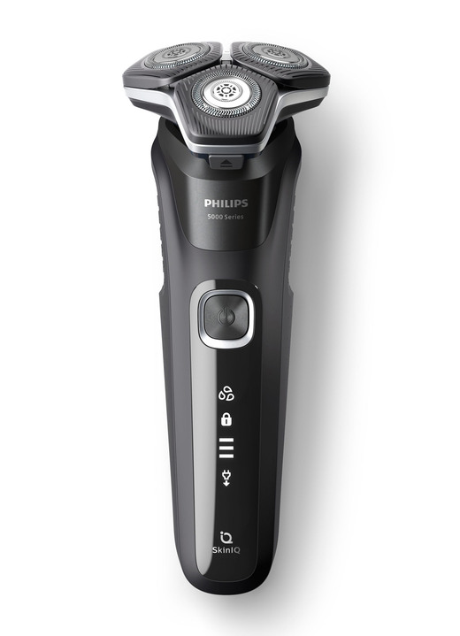 Scheer- & trimapparaten - Philips Shaver Series 5000 S5898/35 draadloos/netscheerapparaat, in Farbe BLAUW-GRIJS