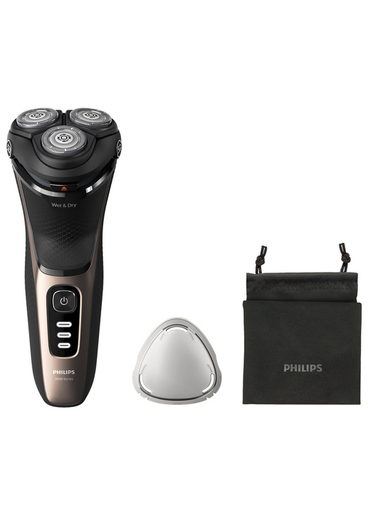 Scheer- & trimapparaten - Philips Shaver Series 3000 S3242/12 draadloos scheerapparaat, in Farbe AS GOUD Ansicht 1