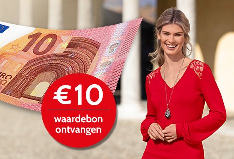 Newsletter 10 € Waardebon